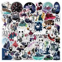 100PCS Hollow Knight Graffiti Stickers Cartoon Game DIY Creative Skateboard Luggage Stickers
