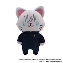 In Stock!! Action MOVIC Jujutsu Kaisen Season 2 Recaps With Cat Plush Doll Toy 15cm Suguru Getou Gojou Fushiguro Toji Cute Gift in stock