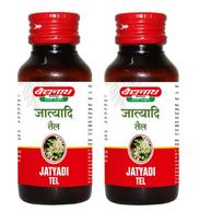 Baidyanath Asli Ayurved Jatyadi Tel Herbal Skin Care Oil 50 Ml Pack Of 2 Daily Nourishing Lightweight Formula