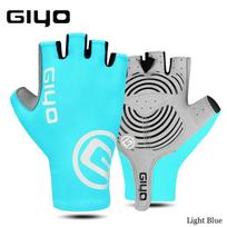Giyo Breaking Wind Cycling Half Finger Gloves Anti-slip Bicycle Mittens Racing Road Bike Glove MTB Biciclet Guantes Ciclismo S