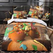 3D Printed Anime Grizzy And The Lemmings Bedding Set Single Twin Full Queen King Size Bed Set Adult Kid Bedroom Duvet Cover Sets 135x200cm