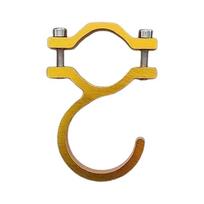 Electric Scooter Hook Simple Bike Rack Tube Storage Hanger Buckle Hook Electric Bicycle Portable Metal Helmet Rack as the picture