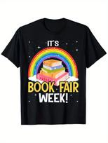 It'S Book Fair Week, Librarian, Library, Literacy, Reading T-Shirt, Men'S And S