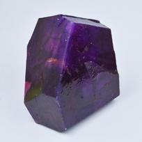 CERTIFIED 44 Ct Natural Uncut Huge Size Purple Sapphire Rough Loose Gemstone 89.9 mm approx violetinė
