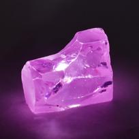 CERTIFIED Natural 123.23 Ct Zircon Uncut Rough Purple Loose Gemstone 29.3 mm approx geltona