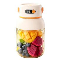 Mini Wireless Personal Cup with Digital Display Multi-Functional Juicer Cup Non-Leaking Trendy Travel Blender for Shakes & Juice