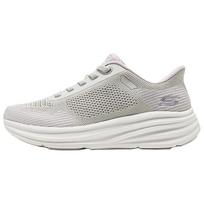 Skechers Bobs Sport Comfortable Durable Lightweight Rebound Low-Top Running Shoes Women sneakers Light-Gray 117761-LTGY 35