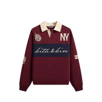 Kith Autograph Nelson Rugby Pullover Magma Men Tops Brown KHM034747-601 S