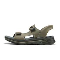 Skechers Casual Comfortable Velcro Low Top Beach Sandals Men sandals 229361-DKTP 39.5