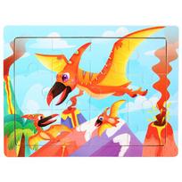 High-Quality 15*11Cm High-Quality 12Pcs High-Quality Wood High-Quality Puzzle Youngsters High-Quality Educational Play sets High-Quality Cartoon