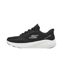 Skechers Slip-Ins Fashion Comfortable Shock Absorbing Durable Low-Top Running Shoes Men sneaker Black White 220381-BKW 41