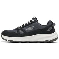 Skechers Ridge Oak Comfortable Low-Top Outdoor Functional Shoes Men Shoes Black Gray 237785-BKGY 39.5