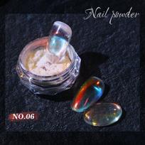 Aurora Ice Transparent Nail Glitter Laser Rainbow Mirror Chrome Powder Gel Pigment For Nail Art Polish Decoration Supplies