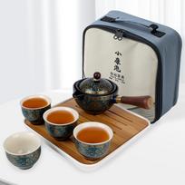 Porcelain Chinese Gongfu Tea Set Teaware Kettles Flowers Exquisite Shape 360 Rotation Tea Maker and Infuser Ceramic Tea Cup for Puer B