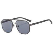 2024 Oval Polygonal Polarized Sunglasses with Textured Aluminum-Magnesium Temples - Trendy and Versatile