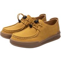 JEEP Women's British Retro Soft Sole Casual Loafers 38 geltona