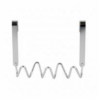 Moisture-proof Metal Wall Hook Colorful Door Back Clothes Hook Modern Wave Wall Hooks  Entryway Silver 3 Hooks