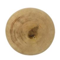 Shengneng Solid Ginkgo Wood Round Cutting Board, 5cm Thick