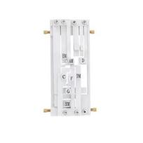 One-key Guitar Chord Trainer Assistant Learning Guitar Finger Practice Tool  for Beginners Adults White simple