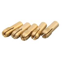 Accessories Soft Wood Chuck Adapter Collet Mini Drilling Tool 1*Handle Chuck Tail Diameter: 2mm Gold Overall Length: 28.3mm China Mainland
