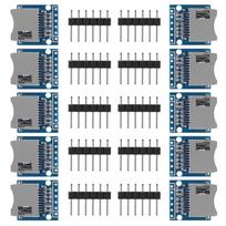 ACEIRMC Micro SD SDHC TF Card Adapter Reader Module with SPI Interface Level Conversion Chip for Arduino (10pcs)