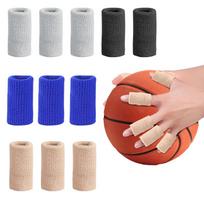 Basketball & Volleyball Knuckle Finger Protector Sleeve - Sports Protective Gear Pack of 10