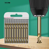 Baolian M35 Cobalt Double-Ended Twist Drill Bit 10-pack