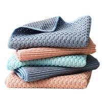 Absorbent Lint-Free Microfiber Cleaning Cloth 30x30/30x40cm Multi-Color for Kitchen & Drawer Storage Towel