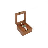 1/2/3/6/10/12 Slots Watch Storage Box Walnut Wood Soft Watch Pillow Wooden Watch Box Retro Transparent Glass Watch Display Box