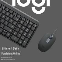 Logitech MK106 Wired Keyboard and Mouse Combo