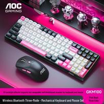 AOC GKM100 Tri-Mode Wireless Hot-Swappable Mechanical Keyboard & Mouse Combo