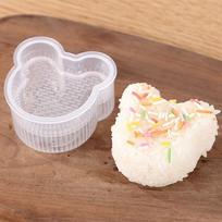 Sushi Mold Triangular Animal Flowers Sushi Maker Mold Rice Ball Food Press Japanese Kitchen Gadget Sandwich Nori Onigiri Mold Little Bear