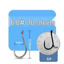 KEARMMING Sea & Rock Fishing Rig: Treble & Triangle Tooth Hook, Offset Hook, Large Pack