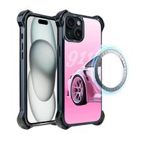Etui Do Iphone 15 Plus Ibizu Dropguard Ultra Z Magsafe, Techdrive, 911 Różowe