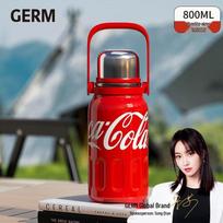 Germ Coca-Cola Large Capacity Insulated Sports Water Bottle