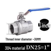 Langsaizebo 304 Stainless Steel Ball Valve