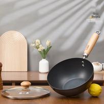 Zhang Xiaoquan Carbon Steel Flat-Bottom Wok