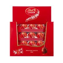 Lindt Lindor pieno šokolado triufeliai, 48 vnt. dovanų dėžutė