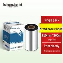 Befon 110mm x 300m Thermal Transfer Carbon Ribbon