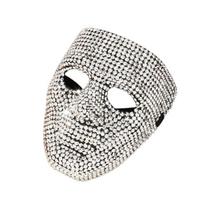 Venetian Masquerade Party Mask Elastic Bands Full Face Mask Cosplay Rhinestone Mask  Christmas