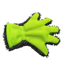 Hot Car Washing Gloves Double Sided Microfiber Five-Finger Cleaning Gloves Multifunction Car Motorbike Tire Detail Clean Tool