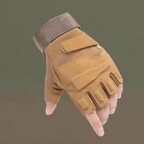 Anti-Slip Racing Gloves Vintage Half Finger Gloves High Quality Motorcycle Gloves  Outdoor Sport M