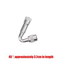 Tire Valve Extension Brass 45 90 135 180 Degree Universal Metal Air Chuck Adapter for Truck Motorcycle Car Tire Inflation Tools