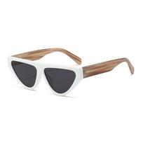 Retro Color-block Sun Eye Glasses Neymar Style Male Eyewear Uv Protection StyleB