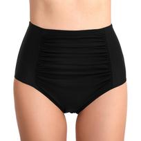 TUINANLE aukštu juosmeniu, raižytas bikini apatinis trikotažas, moteriškas pilvuką reguliuojantis maudymosi kostiumėlis kelnės S