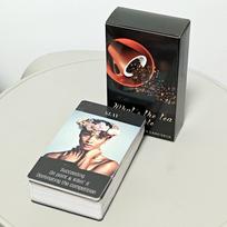 10,3 * 6 cm Kokios yra arbatos situacijos Oracle Deck Taro kortelės 78 vnt.