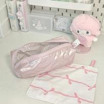 Pen Case Ins Style Love High Beauty Student Cute Girl Stationery Bag Large Capacity Storage Bag Makeup Bag