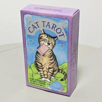 Katės Tarot 10,3*6cm Rusų Kalba 78 Kortelės Katės Tema Tarot Kortos Derina Autentiškumą su Katinišku Humoru