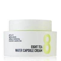 BOM Eight Tea Moisture Capsule Cream - drėkinamasis veido kremas su keramidu ir hialurono rūgštimi, 50 g