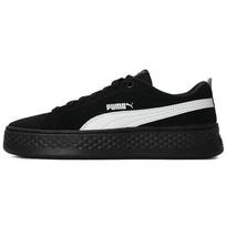 Puma Smash Platform SD Black White Women Sneakers 366488-02 38.5